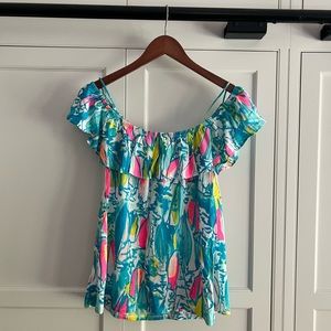 Lilly Pulitzer- size Medium top